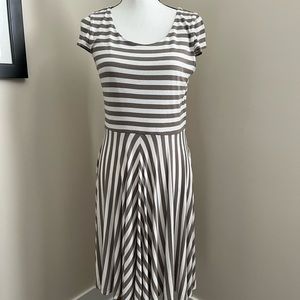 LOFT striped cotton dress, perfect for summer!